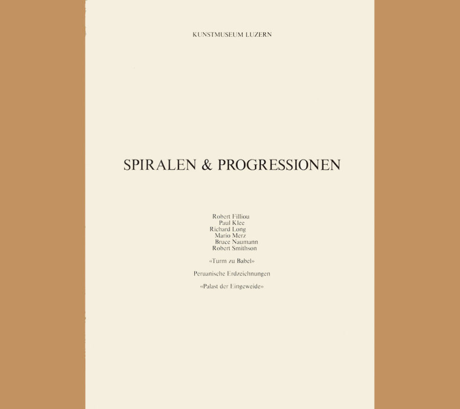 Spiralen & Progressionen (Luzern, 1975)