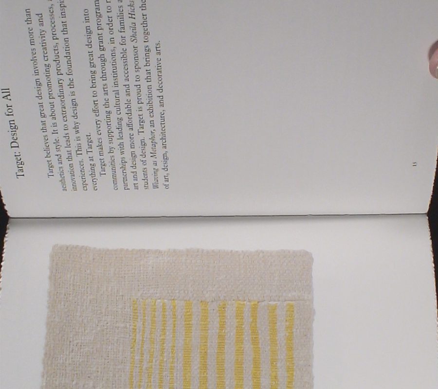 Sheila Hicks Weaving as Metaphor COPYRIGHT