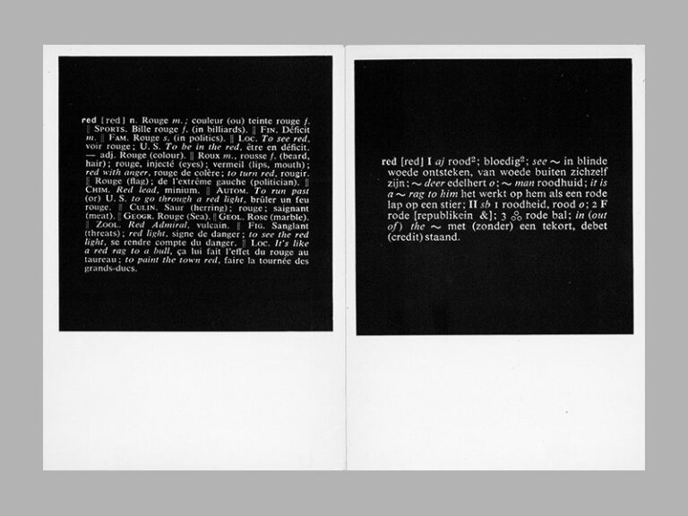 Joseph Kosuth Art as Idea as Idea 19671968 (Paul Maenz Brussel 1973