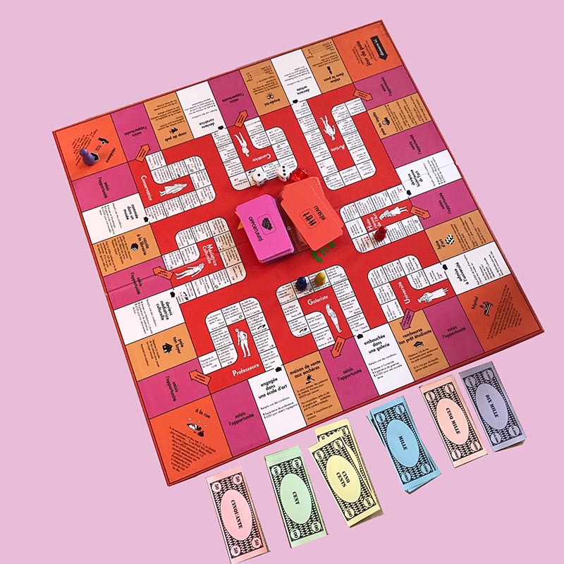 Olivia Hernaïz Art & My Career (Board Game) COPYRIGHT