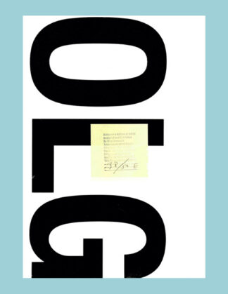 Rudolf Olgiati & Valerio Olgiati: Dado (Edition of 50 signed and numbered copies)