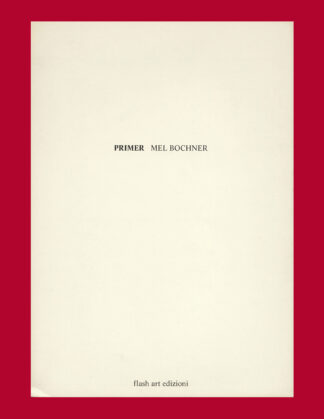 Mel Bochner: Primer (1973)