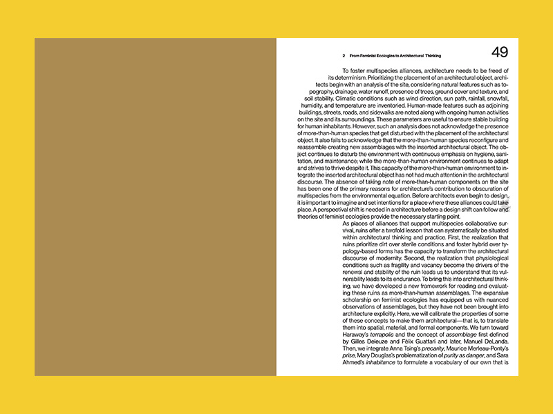 Living Together: More-than-Human Ecologies for Architectural Thinking - Afbeelding 7