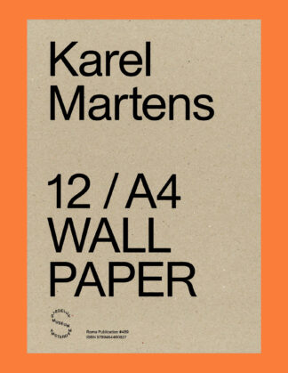 Karel Martens: 12 / A4 Wall Paper