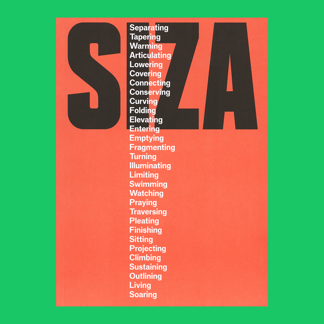 Siza: Separating, Tapering, Warming, Articulating, Lowering, Covering, Connecting, Conserving, Curving, etc.