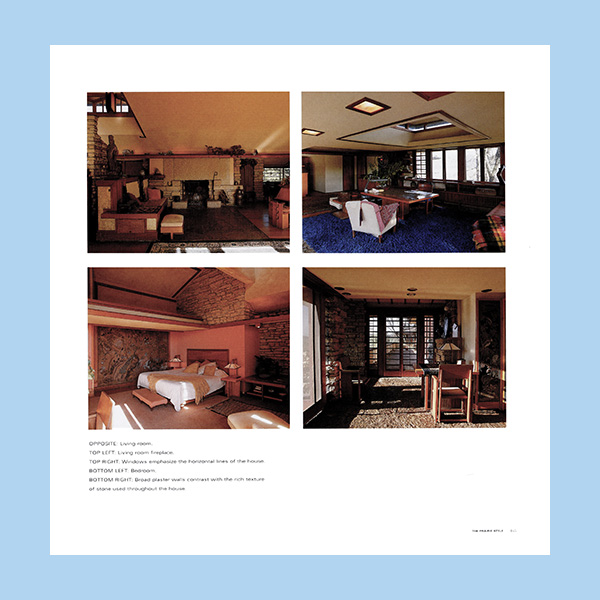 Frank LLoyd Wright: The Houses – COPYRIGHT Bookshop