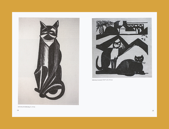 Een soort KATalogus: Katten in de kunst. - Image 2