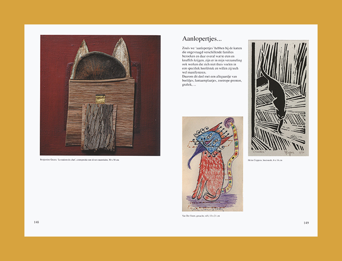Een soort KATalogus: Katten in de kunst. - Image 7