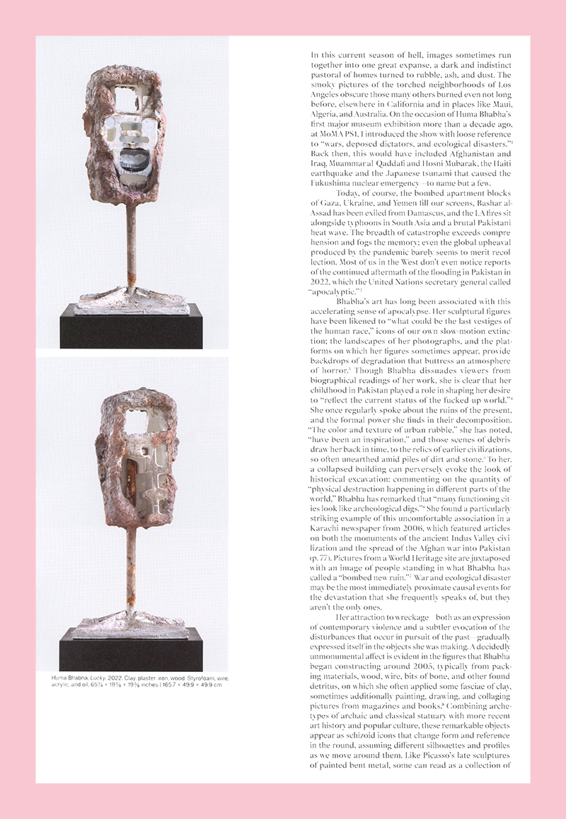 Huma Bhabha: Welcome . . . to the One how Came - Afbeelding 7