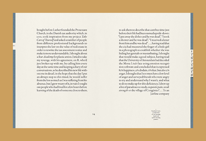 Sophie Calle: Catalogue raisonné of the unfinished - Afbeelding 3