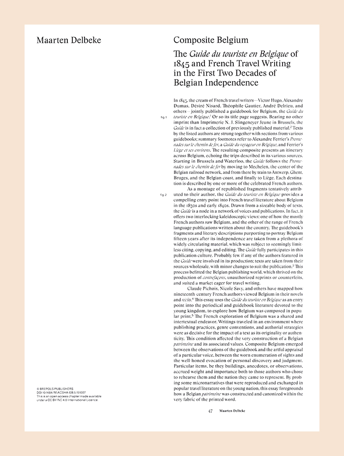 Touring Belgium: A Nation’s Patrimony in Print (1830–1920) - Afbeelding 2