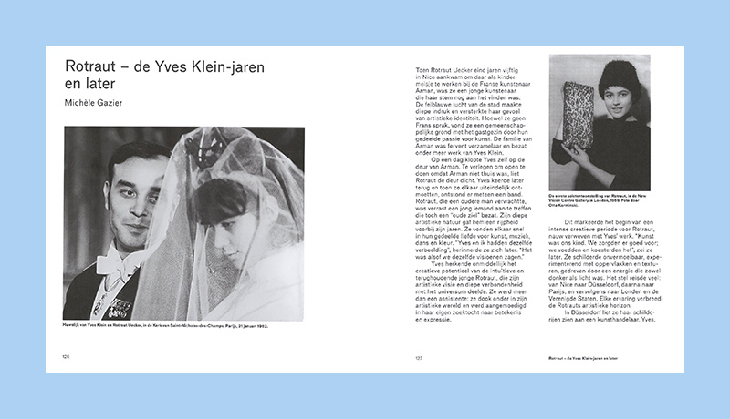 Yves Klein en zijn kunstenaarsfamilie: Frits, Marie en Rotraut - Afbeelding 7