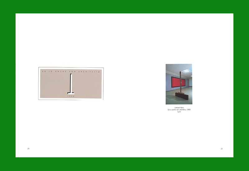 Gerhard Merz: Archipittura (2 volumes, 1992) – COPYRIGHT Bookshop