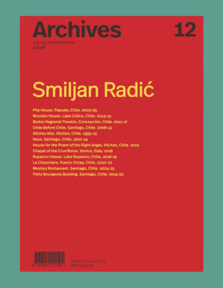 Archives 12: Smiljan Radić