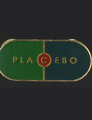 General Idea: Pla©ebo Pin / Cufflink (First edition 1991)