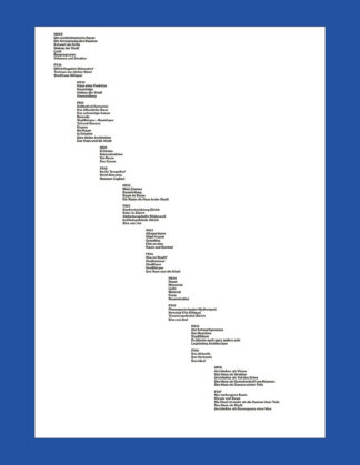Christian Kerez / ETH: Kompendium 2009-2017