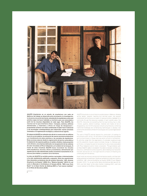 El Croquis 235: Aulets (2003–2026) – Building with The Territory