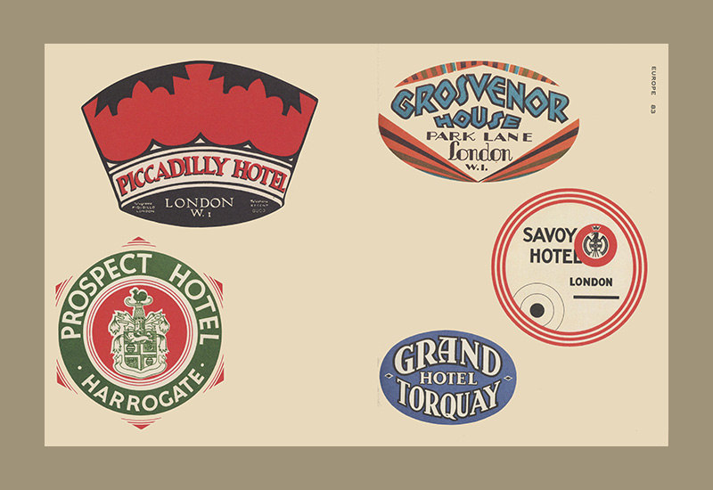 Hotel Retro: Vintage Luggage Labels from Tokyo to Buenos Aires - Afbeelding 4