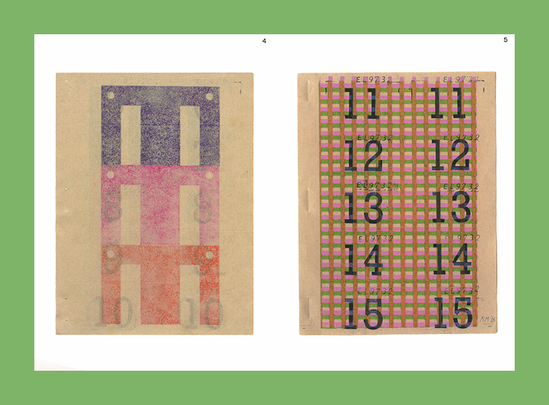 Karel Martens: Cloakroom Tickets (1-250) - Afbeelding 2