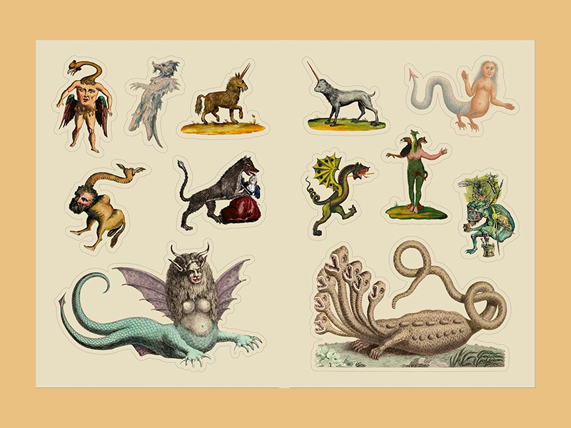 Stephen Ellcock's Esoteric Sticker Collection - Afbeelding 4