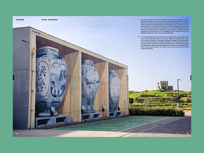The Crystal Ship: Street Art by the Shore - Afbeelding 4